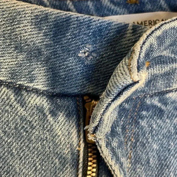 Good American 20 Good Vintage Clean Seams High Rise Jeans Blue NEW w/ TINY FLAW - Picture 8 of 13